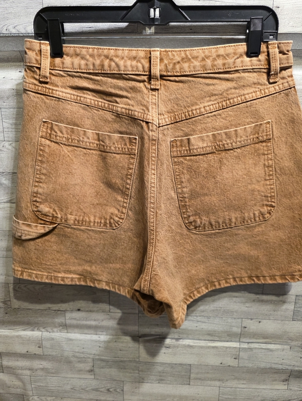Universal Faded Rust Denim Shorts - Picture 3 of 4